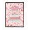 Stupell Industries Pink Fashion Heals with Glam Books and Rose Details Framed Wall Art